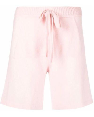 P.A.R.O.S.H. Elegante rosa shorts,shorts - Pink