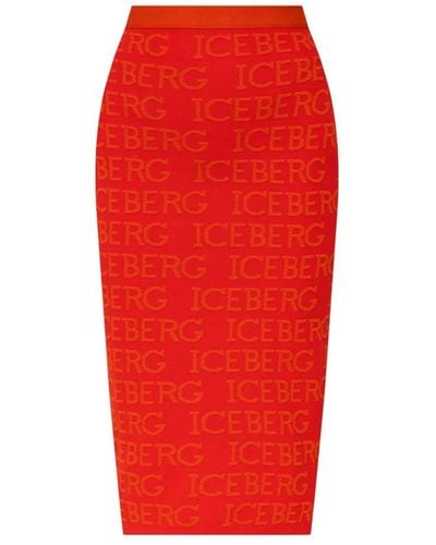 Iceberg Rock mit Logo - Rot