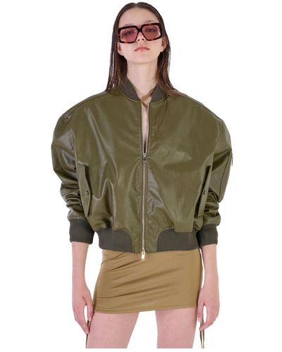 Silvian Heach Bomber jackets - Verde