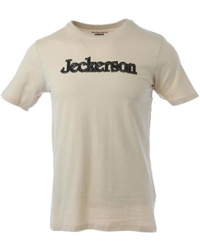 Jeckerson Bedrucktes s t-shirt - Natur