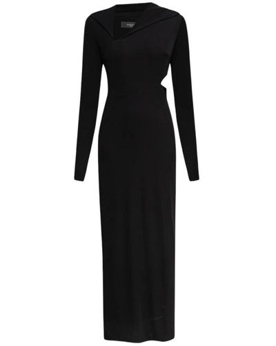Versace Maxi Dresses - Black