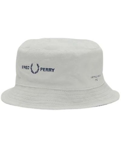 Fred Perry Wendbare Mütze - Weiß