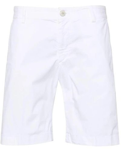 Hand Picked Casual Shorts - White