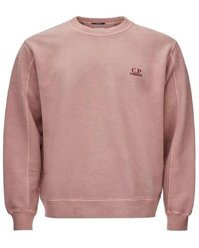 C.P. Company Baumwoll-crew-neck-pullover - Pink