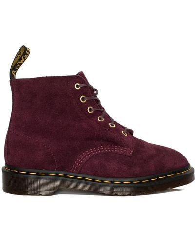 Dr. Martens Shoes > boots > lace-up boots - Rouge