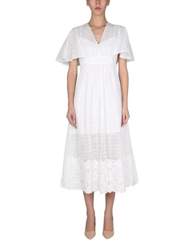 Anna Molinari Midi dresses - Weiß