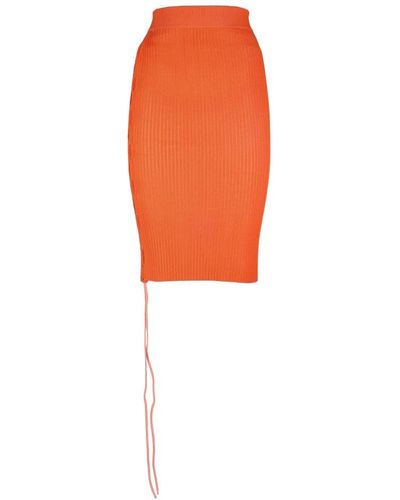 Off-White c/o Virgil Abloh Skirts > pencil skirts - Orange