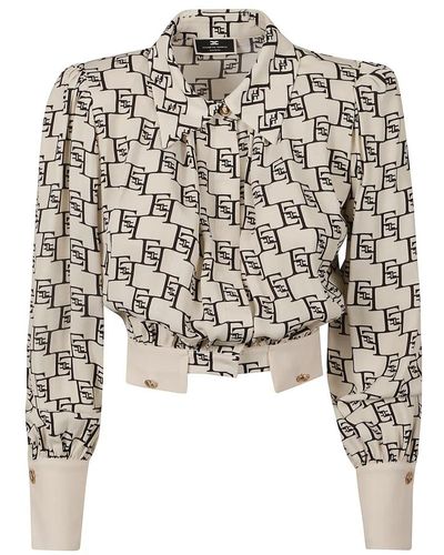 Elisabetta Franchi Blouses - Black