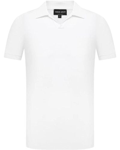 Armani T-shirts and polos white - Bianco
