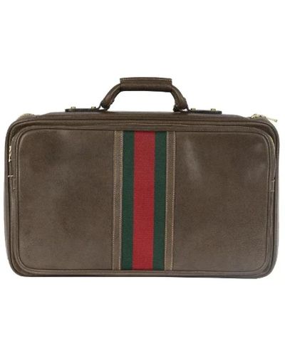 Gucci Pre-owned > Pre-owned Bags > Pre-owned Weekend Bags - Bruin