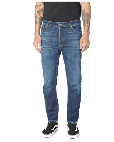 Department 5 Slim fit blaue jeans