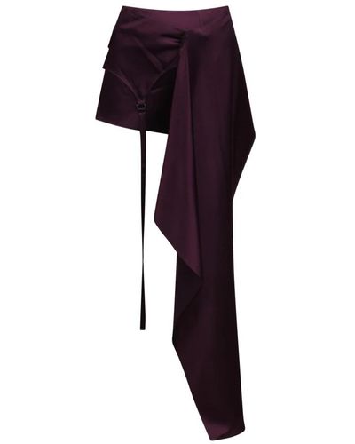 Ssheena Midi Skirts - Purple