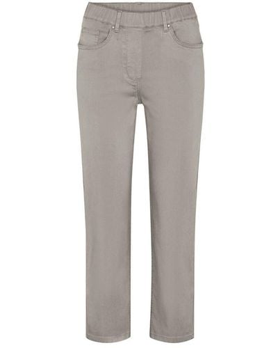 LauRie Cropped jeans - Grigio