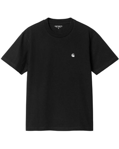 Carhartt T-shirt aus bio-baumwolle - Schwarz