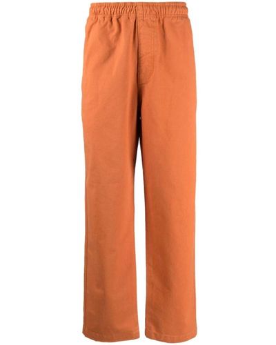 Stussy Straight trousers - Orange