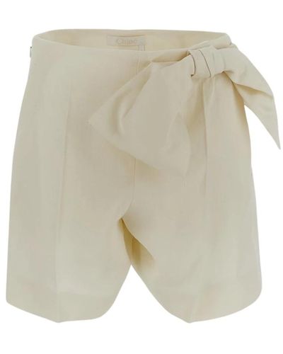 Chloé Shorts > short shorts - Gris