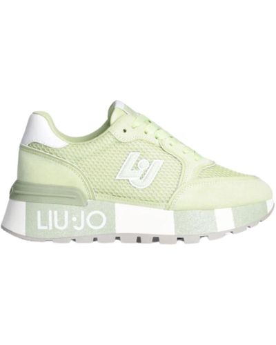 Liu Jo Sneakers con suola glitterata - Verde