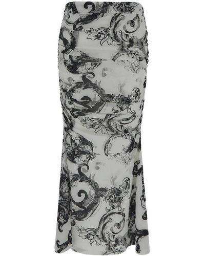 Versace Jeans Couture Maxi skirts - Grau