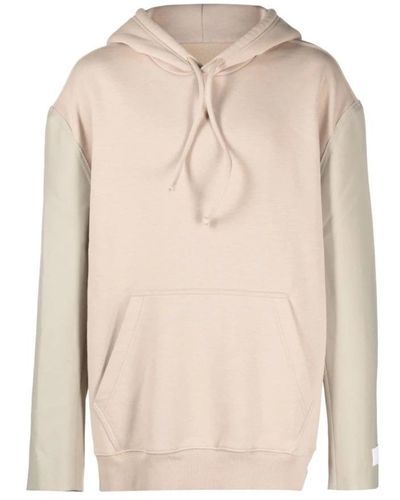 MM6 by Maison Martin Margiela Tailored Hooded Sweatshirt - Natural