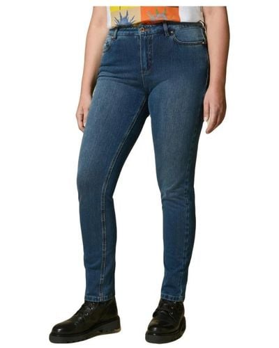 Marina Rinaldi Slim-Fit Jeans - Blue