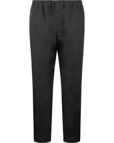 Nine:inthe:morning Trousers > slim-fit trousers - Gris