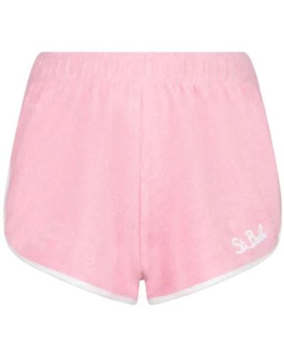 Saint Barth Vintage shorts in cotone rosa