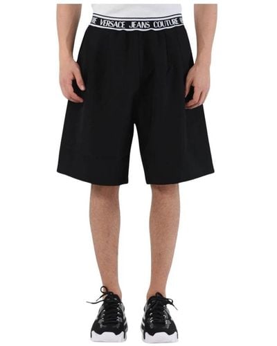 Versace Jeans Couture Casual Shorts - Black