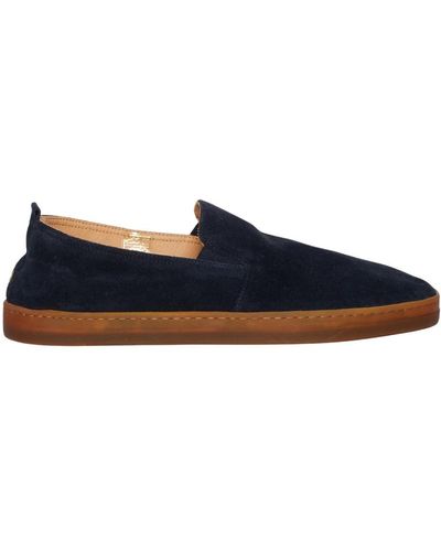 Henderson E Wildleder Slip-Ons - Größe 40 - Blau