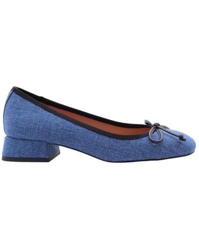 Bibi Lou Court Shoes - Blue