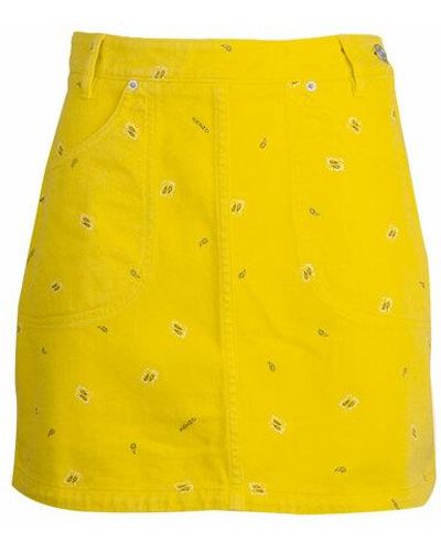 KENZO Mini skirt - Jaune