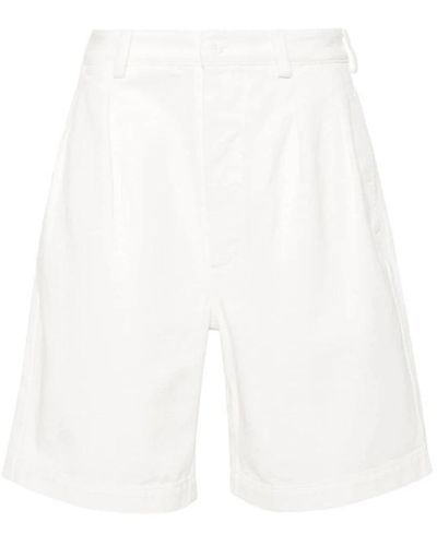 sunflower Casual Shorts - White