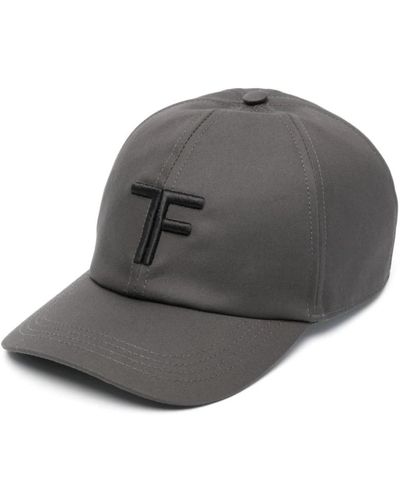 Tom Ford Graue hüte mützen für männer