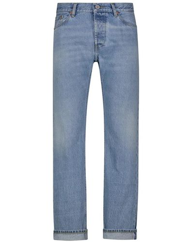Tela Genova Jeans > straight jeans - Bleu