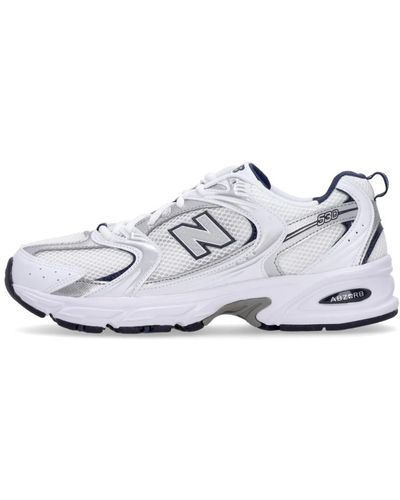 New Balance 530 weiß/dunkelblau sneakers