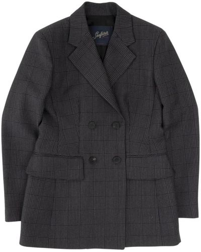 The Seafarer Coats > double-breasted coats - Noir