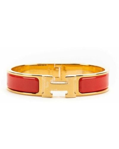 Hermès Bracciale clic h usato - Rosso