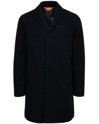 SELECTED Single-Breasted Coats - Black