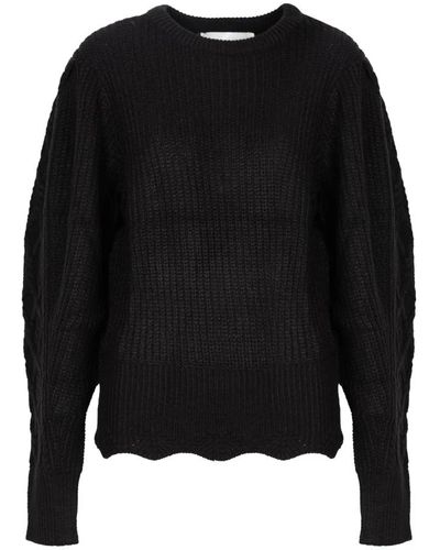 Silvian Heach Knitwear > round-neck knitwear - Noir