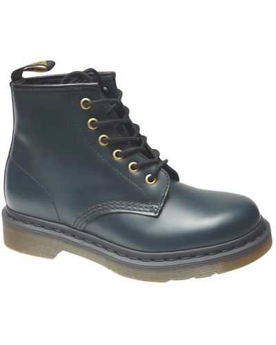 Dr. Martens Shoes > boots > lace-up boots - Bleu