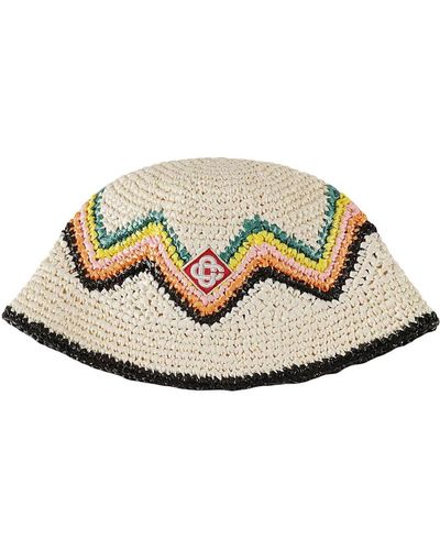 Casablancabrand Accessories > hats > hats - Blanc