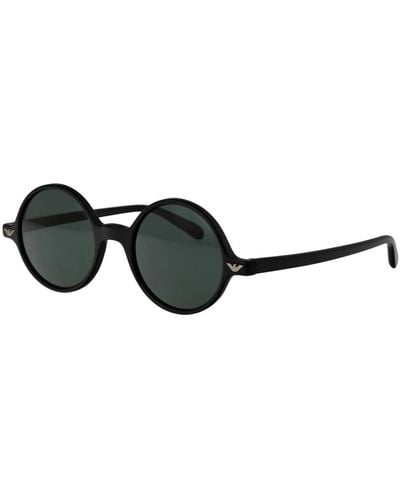 Emporio Armani Stylische sonnenbrille mit 0ea 501m - Schwarz
