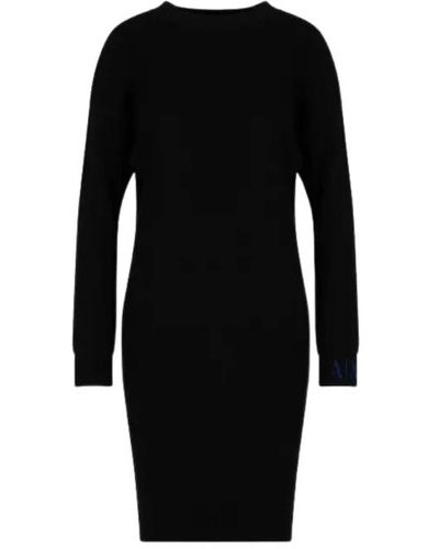 Armani Exchange Vestido clásico - Negro