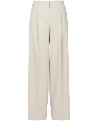 8pm Wide Trousers - Natural