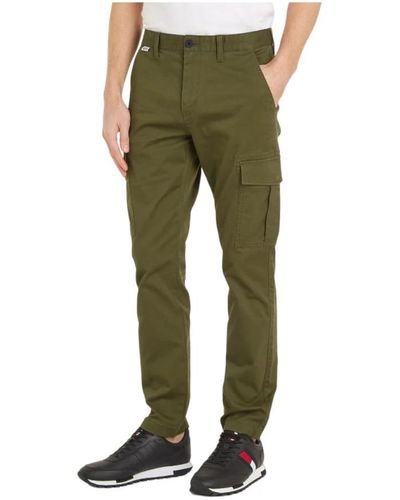 Tommy Hilfiger Straight Pants - Green