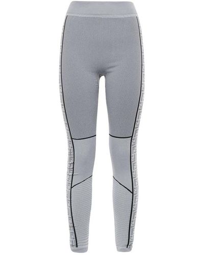 Fendi Slim fit leggings für kaltes wetter - Grau
