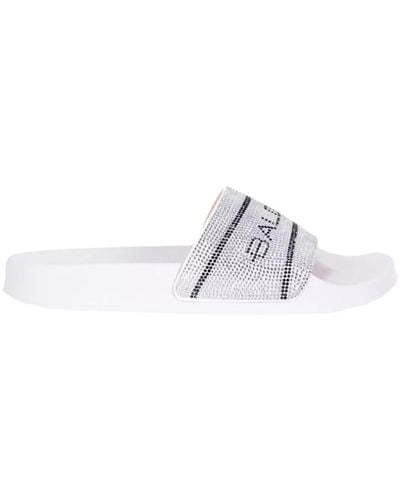 Baldinini Shoes > flip flops & sliders > sliders - Blanc