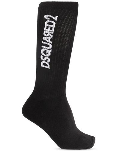 DSquared² Socken mit logo - Schwarz