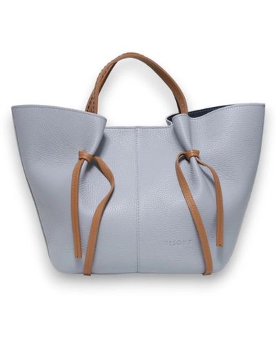 Plinio Visona' Bags > tote bags - Bleu