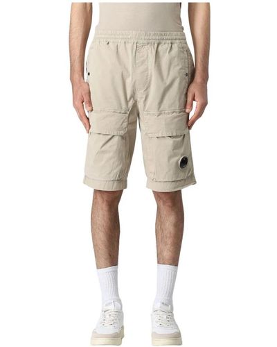 C.P. Company Long Shorts - Natural
