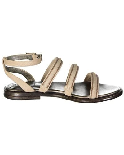 Brunello Cucinelli Flat Sandals - Metallic